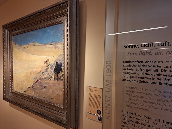 Landesmuseum Mainz: Max Slevogt, Libysche Wüste, 1914