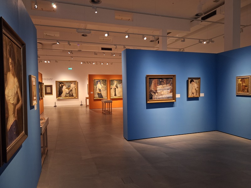 rem Mannheim: Impressionismus-Ausstellung "Aufgetaucht" - hier: Blick in die Ausstellung 2