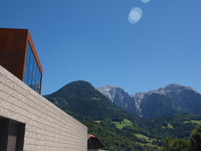 Berchtesgaden: am "Haus der Berge"