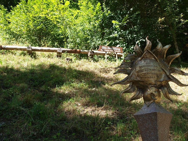 Berchtesgaden: auf dem Soleleitungsweg unterwegs