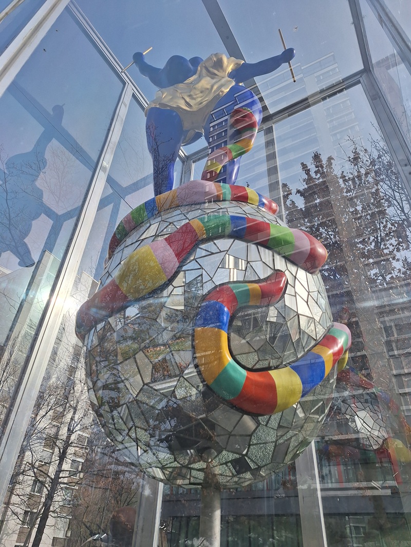 Forum Würth in Chur: Manches wird "ansehbar" vor dem Winter geschützt