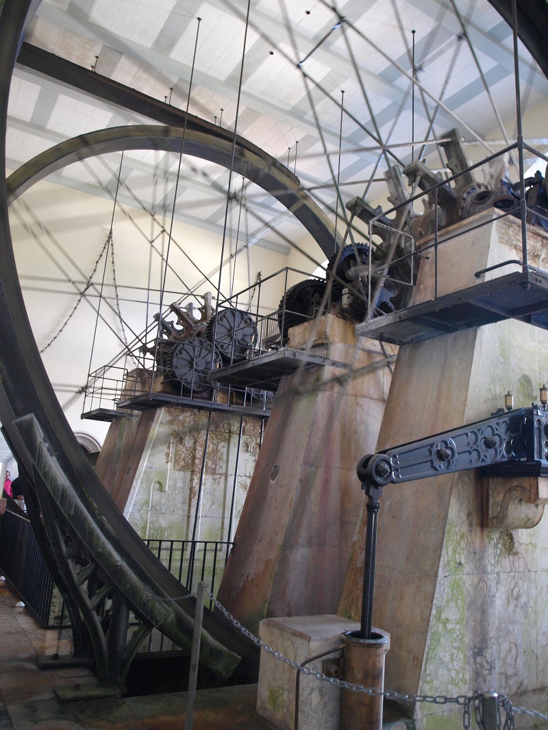 Bad Reichenhall - Alte Saline: die historische Pumpanlage